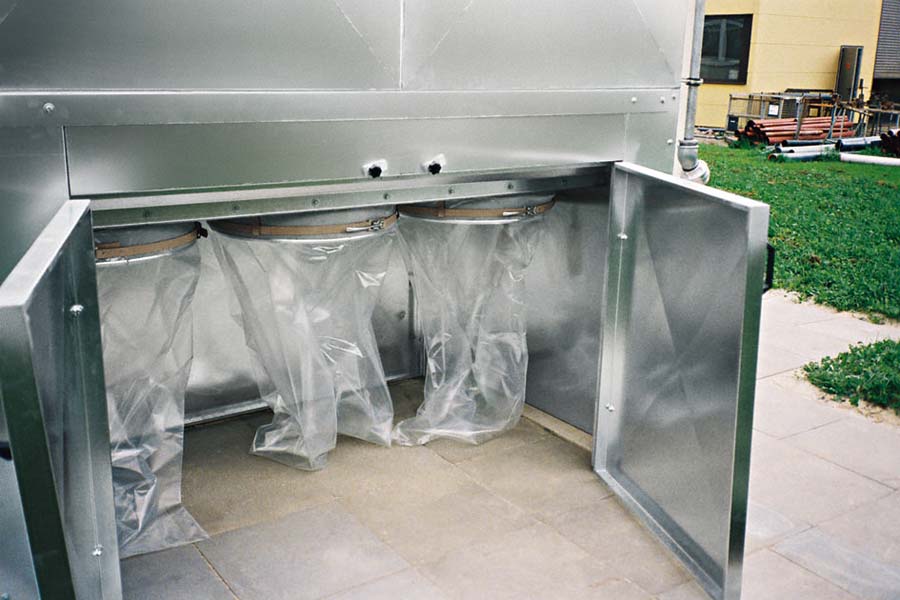 Absackfilter mit Details