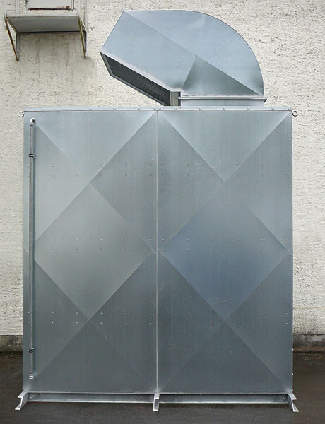 Bunkeraufsatzfilter Ansicht 2