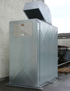 Bunkeraufsatzfilter Ansicht 1