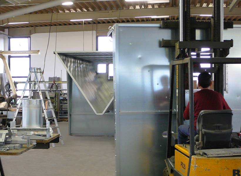 Filteranlage Fertigung