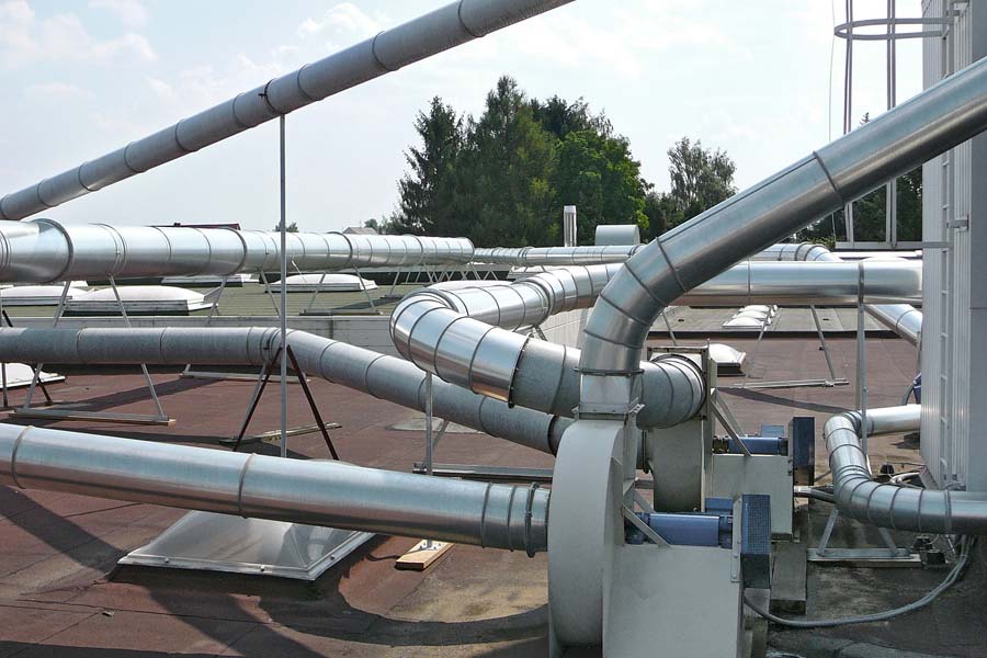 Rohrleitungsführung