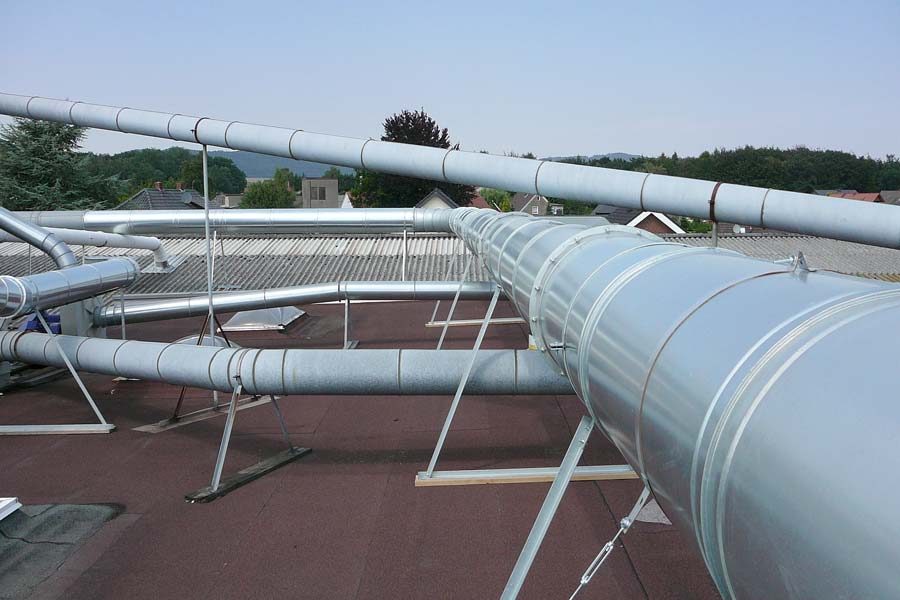 Rohrleitungsführung