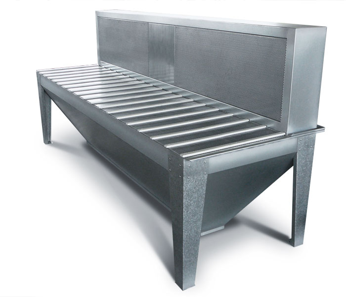 Schleiftisch Ansicht 1