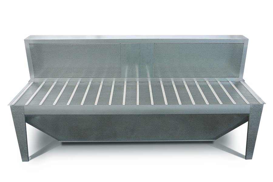 Schleiftisch Ansicht 2